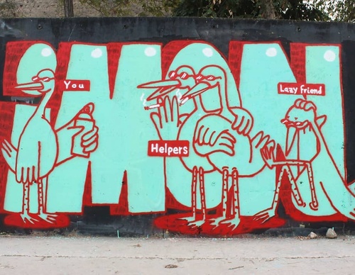 Gallery Of Street Art By Imon - Spain