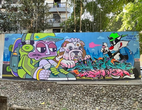 Galería de arte callejero de Chivitz - Brasil