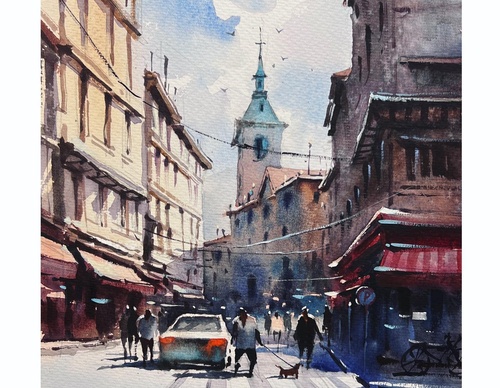 Gallery Of WaterColor Painting By Sofia Wu Mei - China