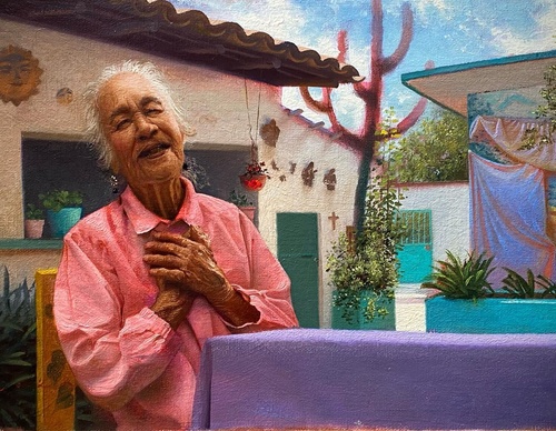 Galería de pintura al óleo de Diego Glazer - México