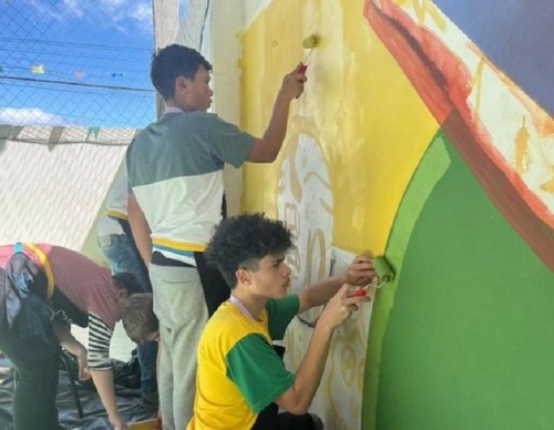 El arte en todas partes llega a Pantano Grande y Encruzilhada do Sul