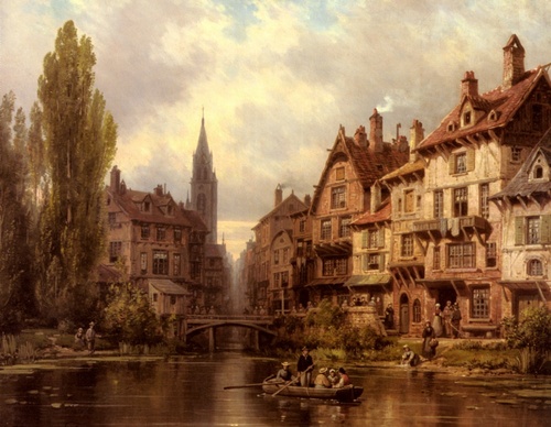 Gallery Of Painting By Charles Kuwasseg-France
