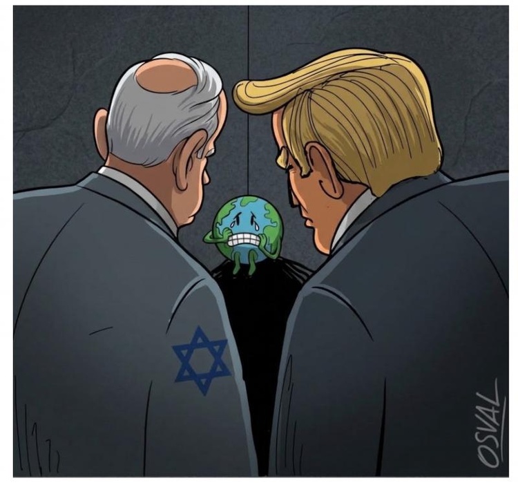 Harassment Trump y Netanyahu