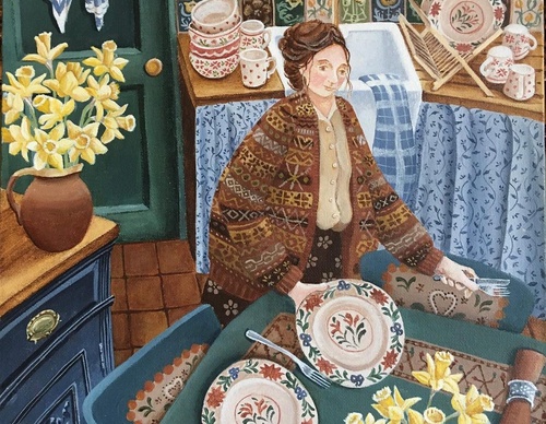 Galeria de ilustrações de Lucy Almey Bird da Inglaterra
