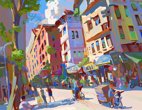 Galería de pintura de Slawek Fedorczuk - Polonia