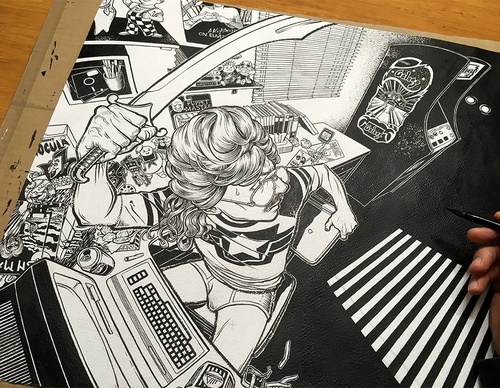 Gallery of Illustration & Graphic Works by Javier Medellin Puyou – Mexico