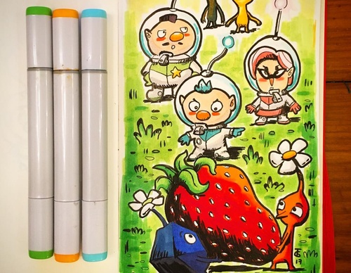 Galería de ilustraciones de Tony Ganem - Argentina