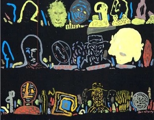 Gallery Of Painting by Siron Franco- Brazil