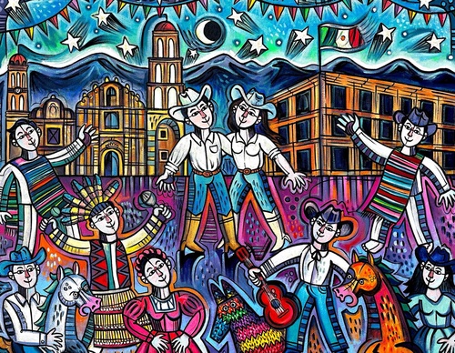 Gallery of painting by José Jiménez - Mexico