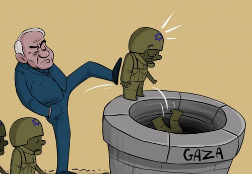 Galería de dibujos humorísticos de Kamal Sharaf - Yemen