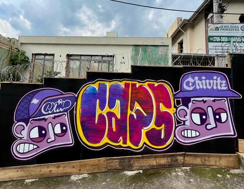 Galeria De Arte De Rua De Chivitz - Brasil