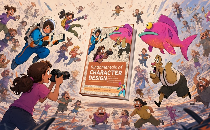 Fundamentals of Character Design: How to Create Engaging Characters for Illustration, Animation and Visual Development by 3dtotal Publishing