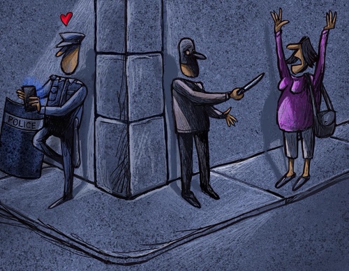Galería de caricaturas de Marcelo Chamorro – Ecuador