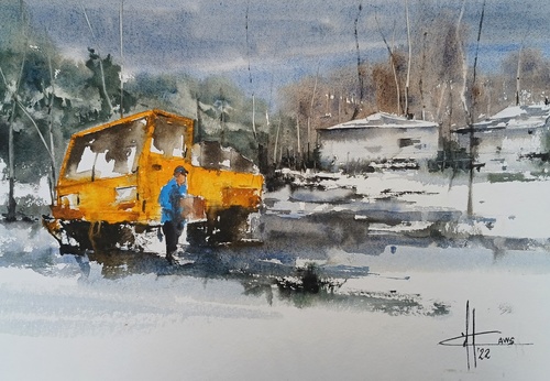 Galeria de Pinturas em Aquarela de Gonzalo Cid - Argentina