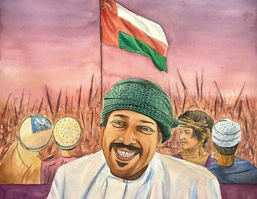 Galería de ilustraciones de Amjed Alsiyabi - Omán