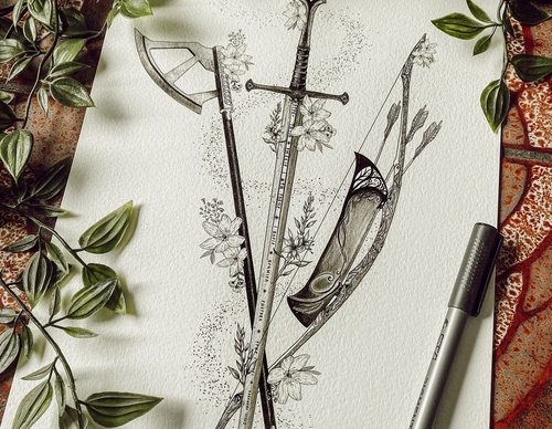 Galería de dibujos de The Little Wilderness - Inglaterra