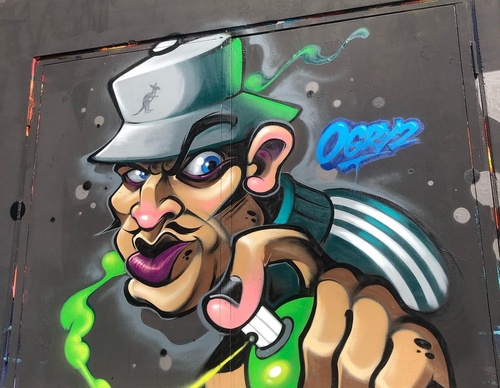 Galería de arte callejero de Ogryz - Brasil