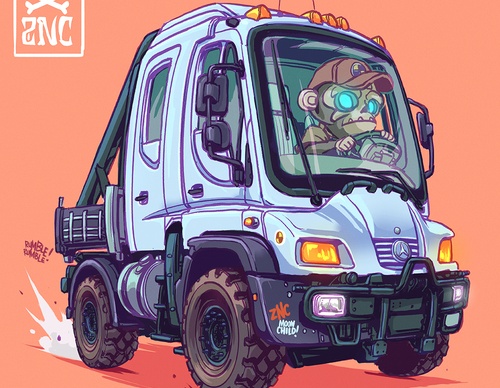 Galeria de ilustrações de Muhammad Firdaus - Singapura - Parte 2