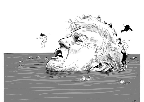 Galeria de ilustrações de Pia Guerra - Canadá