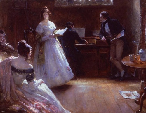 Gallery Of Painting By George Sheridan Knowles - England