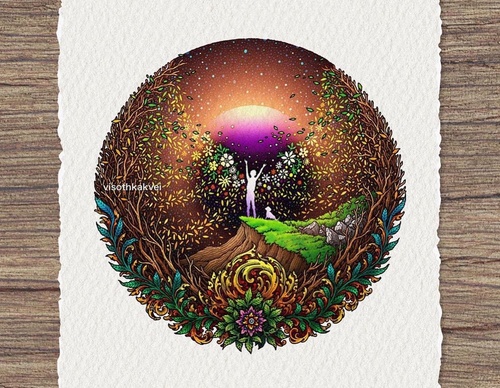 Gallery Of Illustration By Visothkakvei - Cambodian
