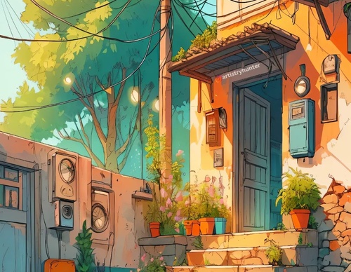 Galería de ilustraciones de Mayank - Rusia