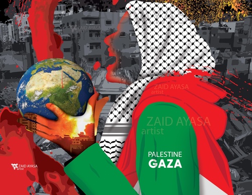 Galería de ilustraciones de Zaid Ayasa - Palestina