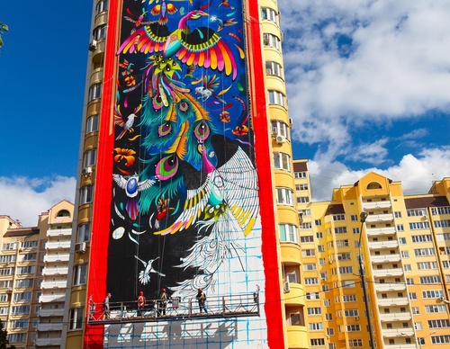 Galería de arte callejero de Spaik - México