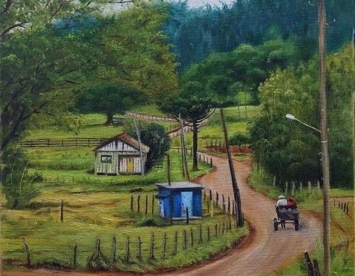 Gallery Of Painting By Celso Oliveira - Brazil