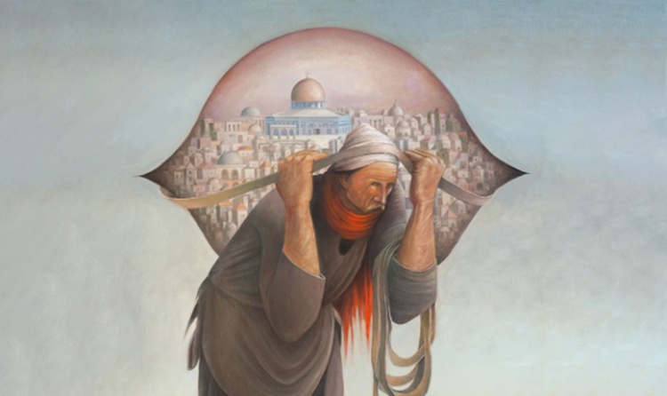 Sliman Mansour y el arte palestino en el campo de batalla