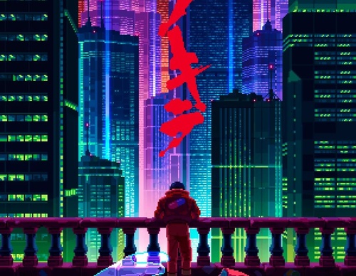 Galería De Ilustración Del Abuelo RetroWave - México