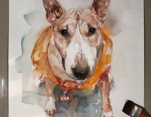 Gallery Of WaterColor Painting By Xavier Palau Blacio - Argentina