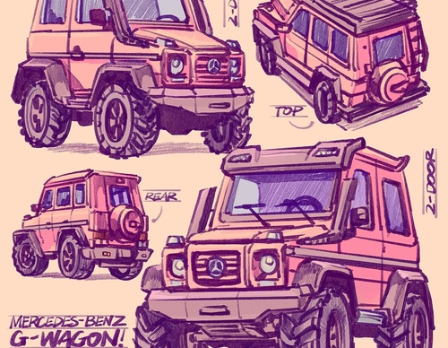 Galeria de ilustrações de Muhammad Firdaus - Singapura - Parte 2