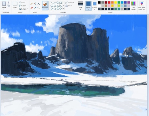 Gallery Of Drawing With Windows Paint By Christian Young - USA_1