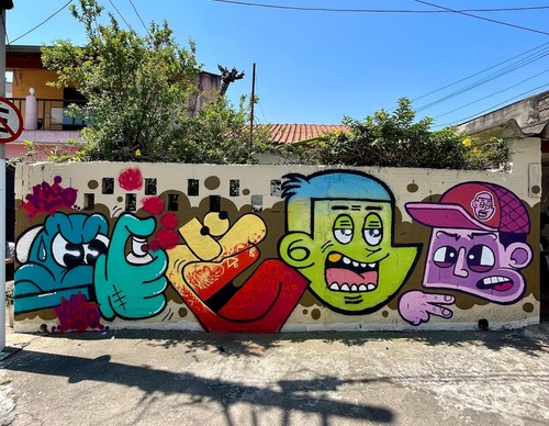 Galería de arte callejero de Chivitz - Brasil