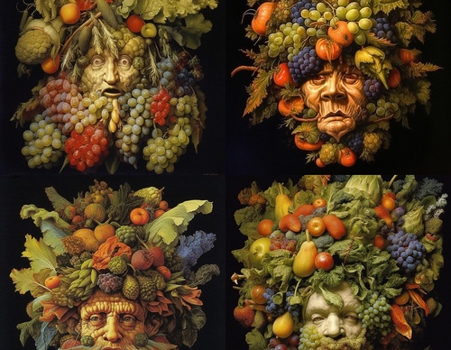 Galería de pintura de Giuseppe Arcimboldo - Italia