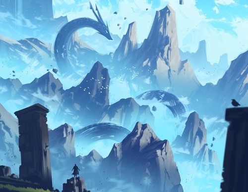 Galeria de ilustrações de Philip Sue - Nova Zelândia