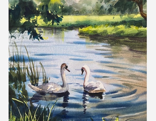 Gallery Of WaterColor Painting By Sofia Wu Mei - China