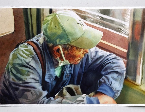 Gallery Of WaterColor Painting By Marcos Beccari-Brazil