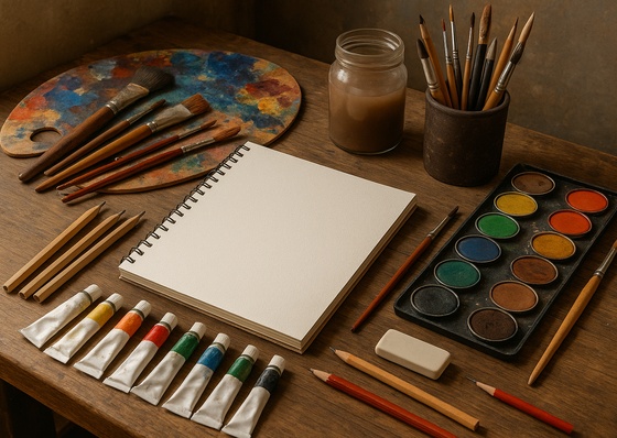 Como começar a desenhar e pintar?