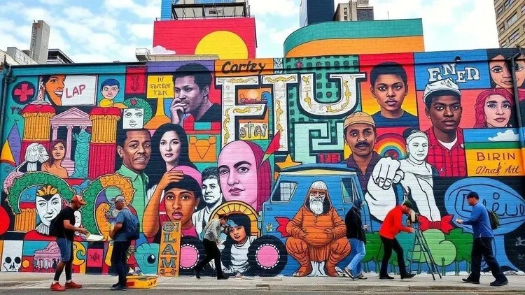 Grafite: Vozes Urbanas que Contam Histórias