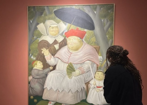 A Botero Pope