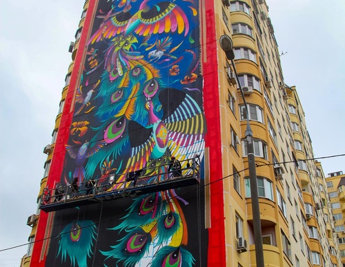 Galería de arte callejero de Spaik - México
