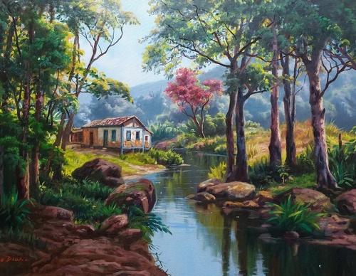 Galería de pintura de Tulio Dias - Brasil