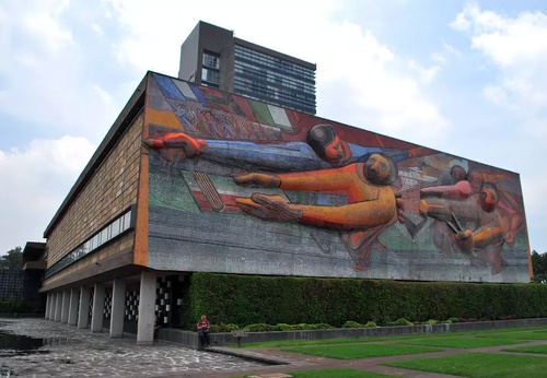 Galería de pintura mural de David Alfaro Siqueiros - México