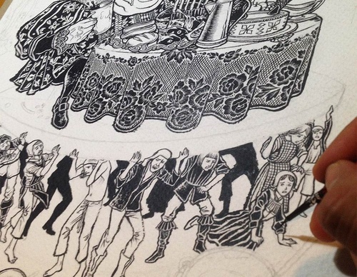 Gallery of Illustration & Graphic Works by Javier Medellin Puyou – Mexico
