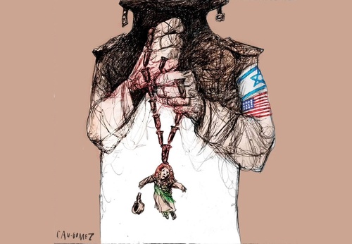 Galería Internacional de Caricaturas Políticas sobre Gaza