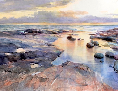 Gallery of Watercolor painting by Anette Gustafsson-Sweden