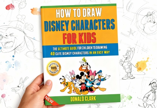 How To Draw Disney Characters For Kids