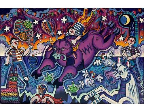 Gallery of painting by José Jiménez - Mexico